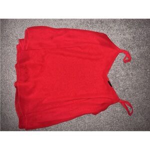 Red sweetheart Sleeveless torrid Top